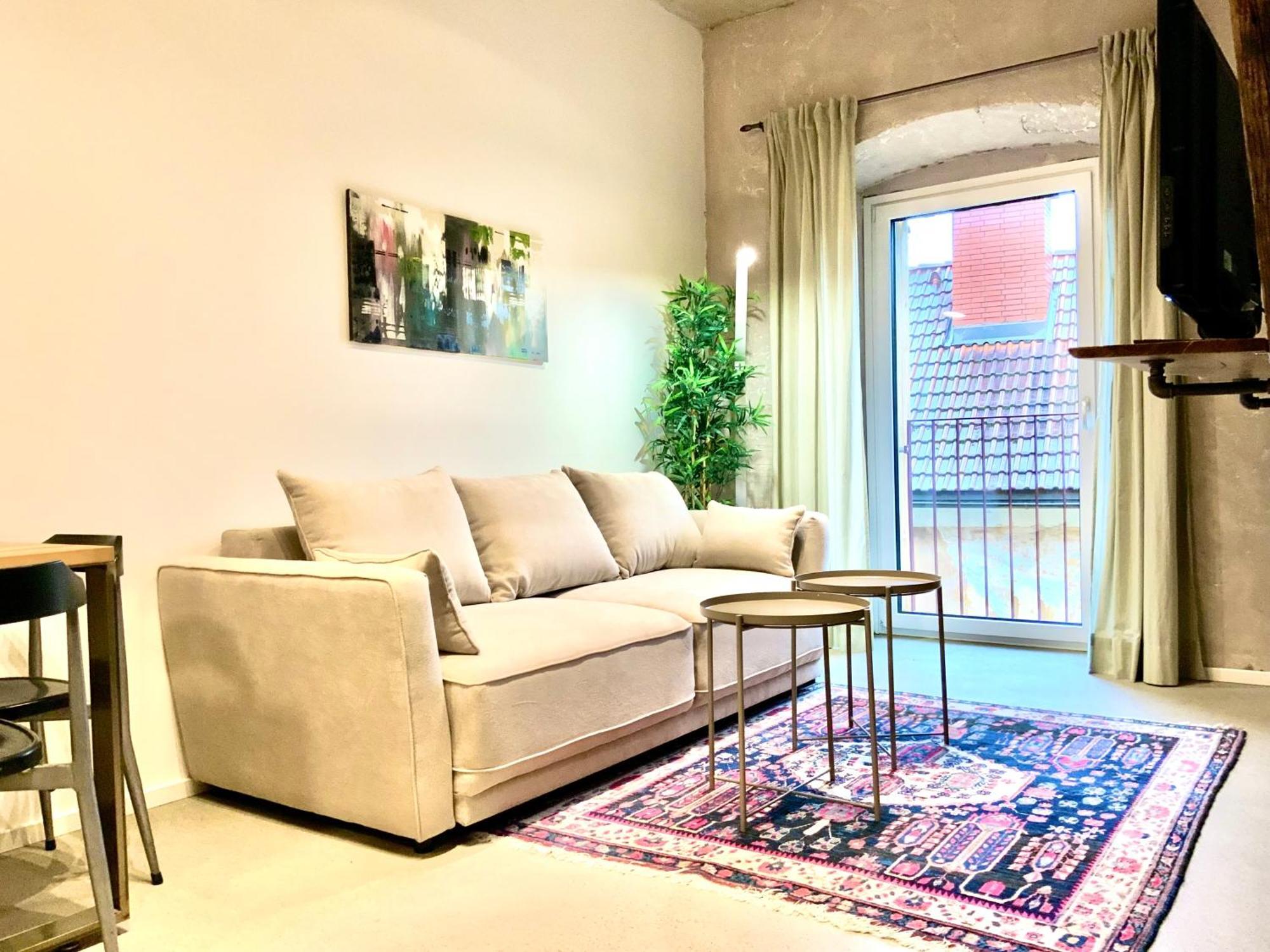Waterfront - Urbane Eleganz Am Bachufer Apartment Филах Екстериор снимка